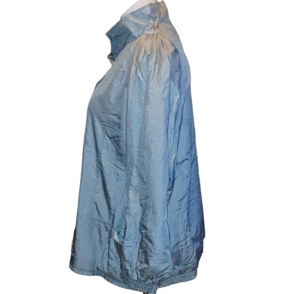 Tudor Court Lined Windbreaker Jacket SeaFoam Blue Women Size 4X - Picture 3 of 8